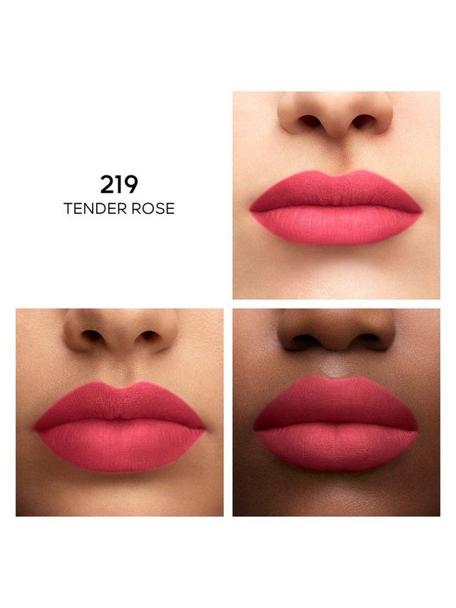 Нежный матовый бальзам для губ Kiss Kiss Guerlain, 219 Tender Rose — фото 3