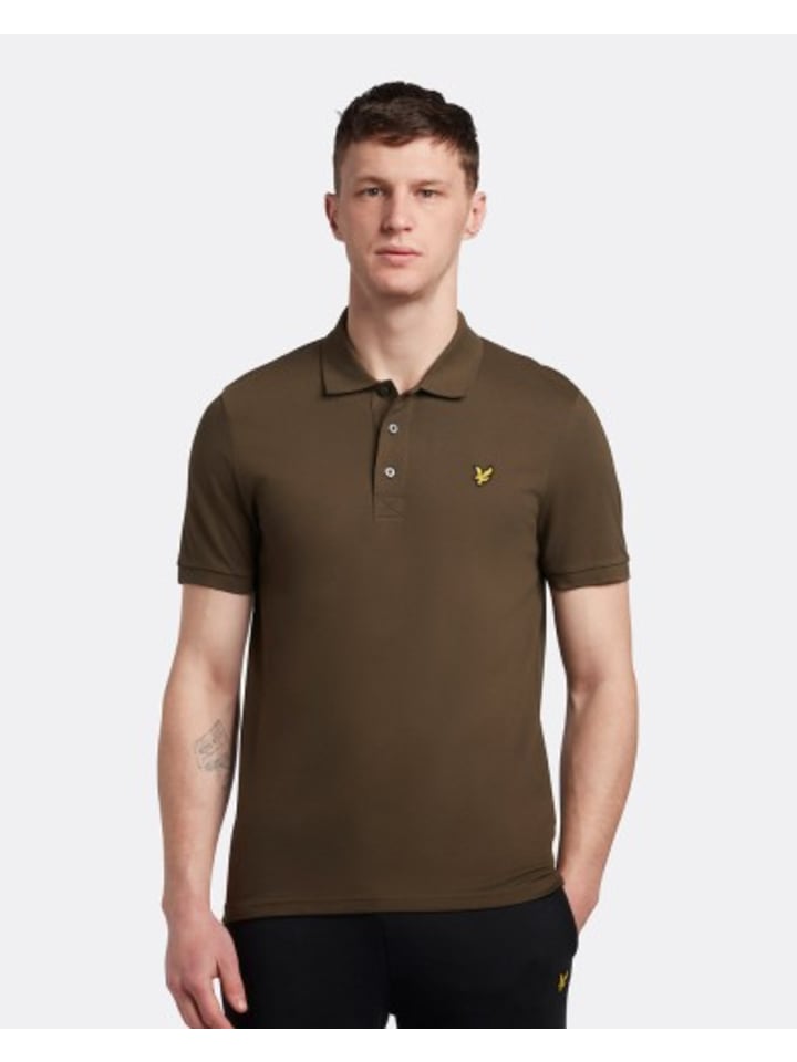 

Футболка поло Lyle & Scott, цвет kaki