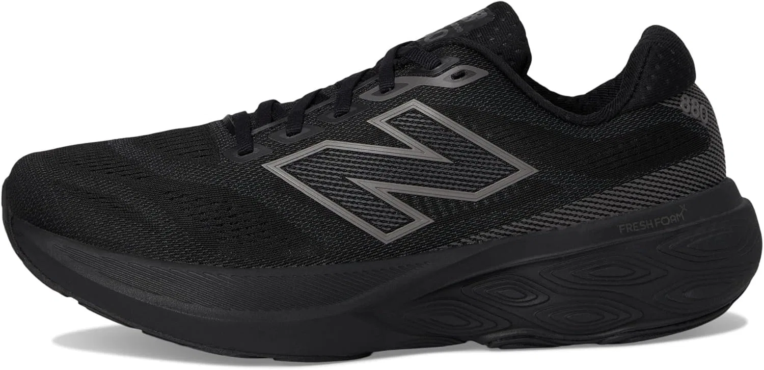 Мужские беговые кроссовки New Balance M880k15, Black Black Metallic — фото 4