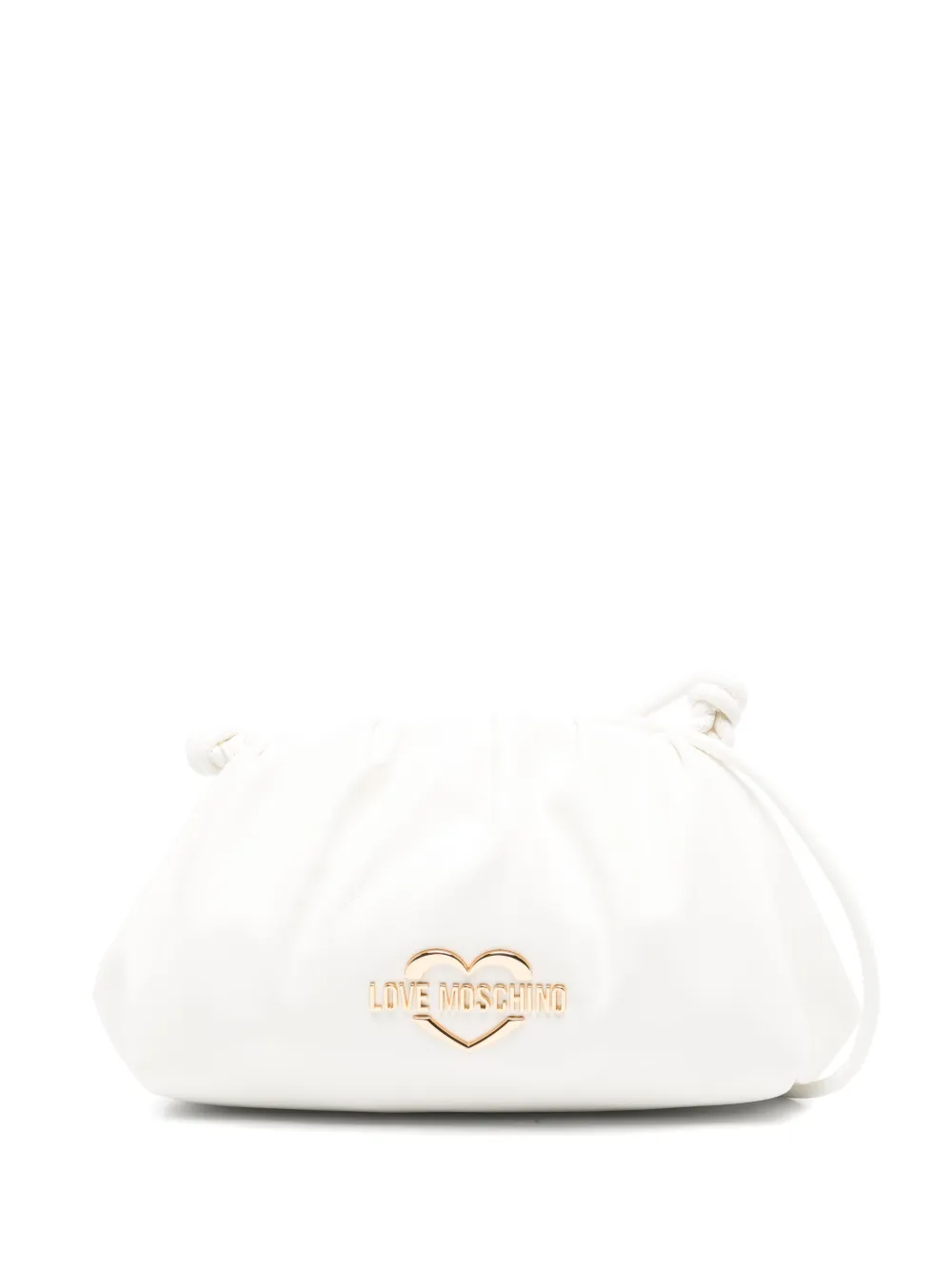 

Сумка через плечо с логотипом Love Moschino, белый