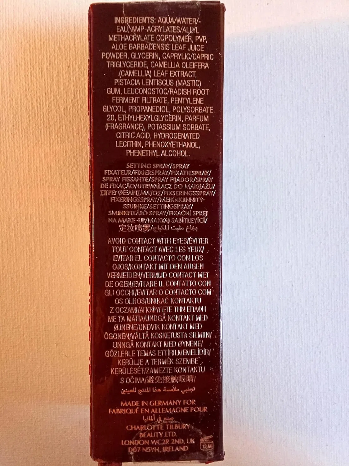 Фиксирующий спрей для макияжа «Airbrush Flawless Setting Spray» от Charlotte Tilbury Charlotte Tilbury — фото 3
