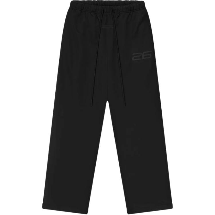 

FW25 Вязаные спортивные штаны мужские Fear Of God Essentials, черный