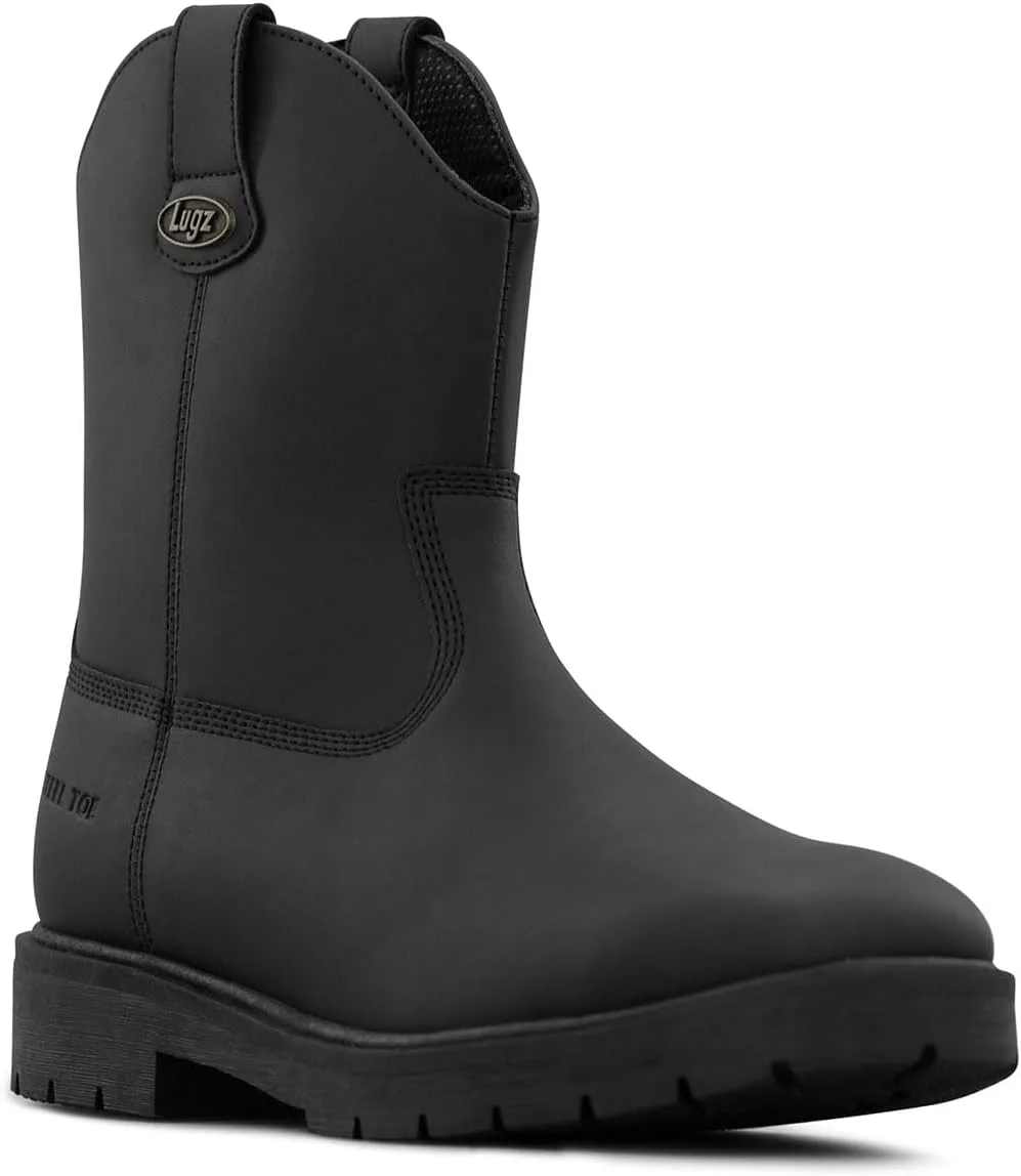 Мужские ботинки Lugz Duster со стальным носком, черный — фото 3