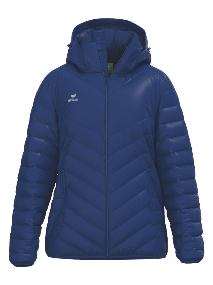 

Erima Женская пуховая куртка темно-синего цвета