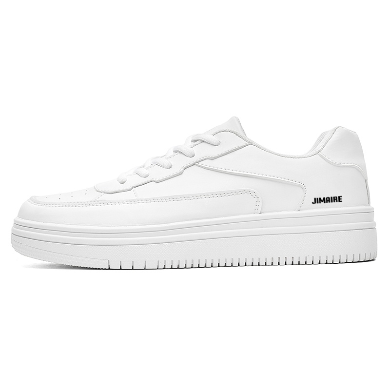 

King Jinmai Скользоустойчивые мужские лоу-топы для скейтбординга белые, цвет White