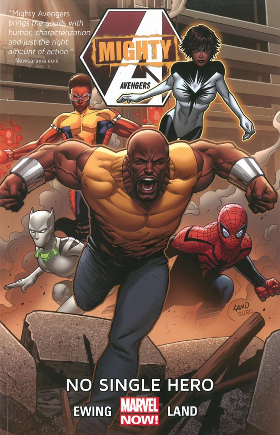 

Mighty Avengers 1: No Single Hero (Marvel Enterprises)