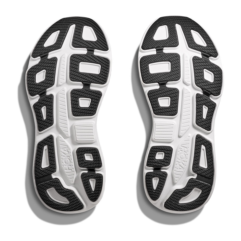 Беговые кроссовки Hoka Bondi 9 Wide (мужские), Black/White — фото 3