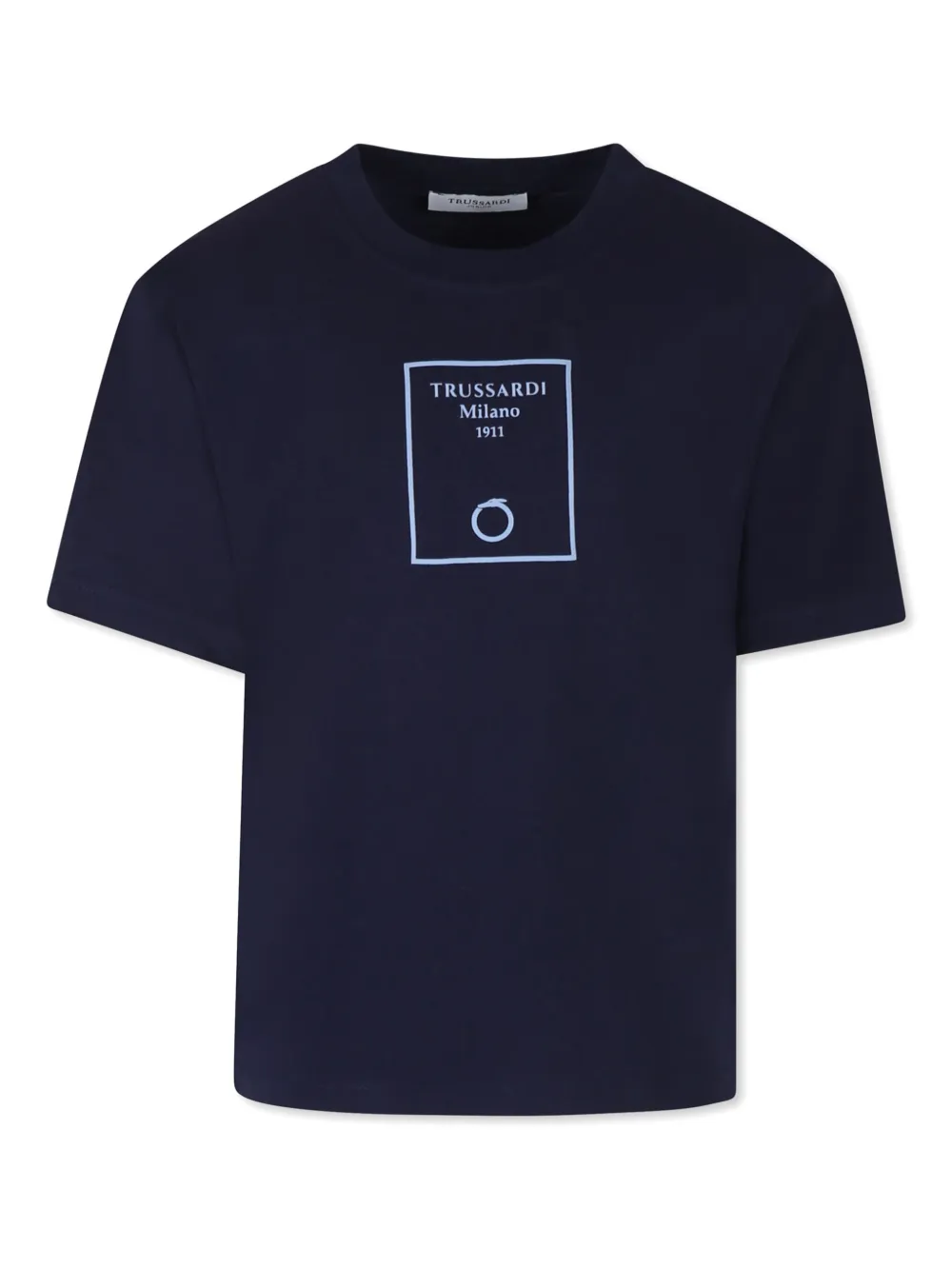 

Базовая футболка TRUSSARDI JUNIOR, синий