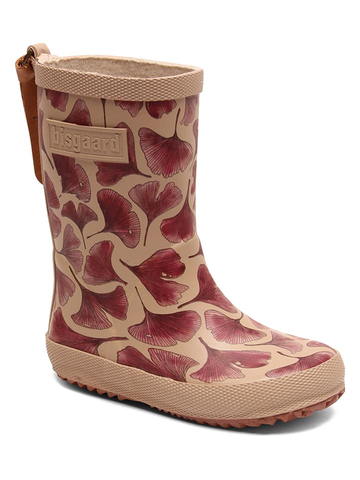 

Резиновые сапоги bisgaard, цвет beige/lila