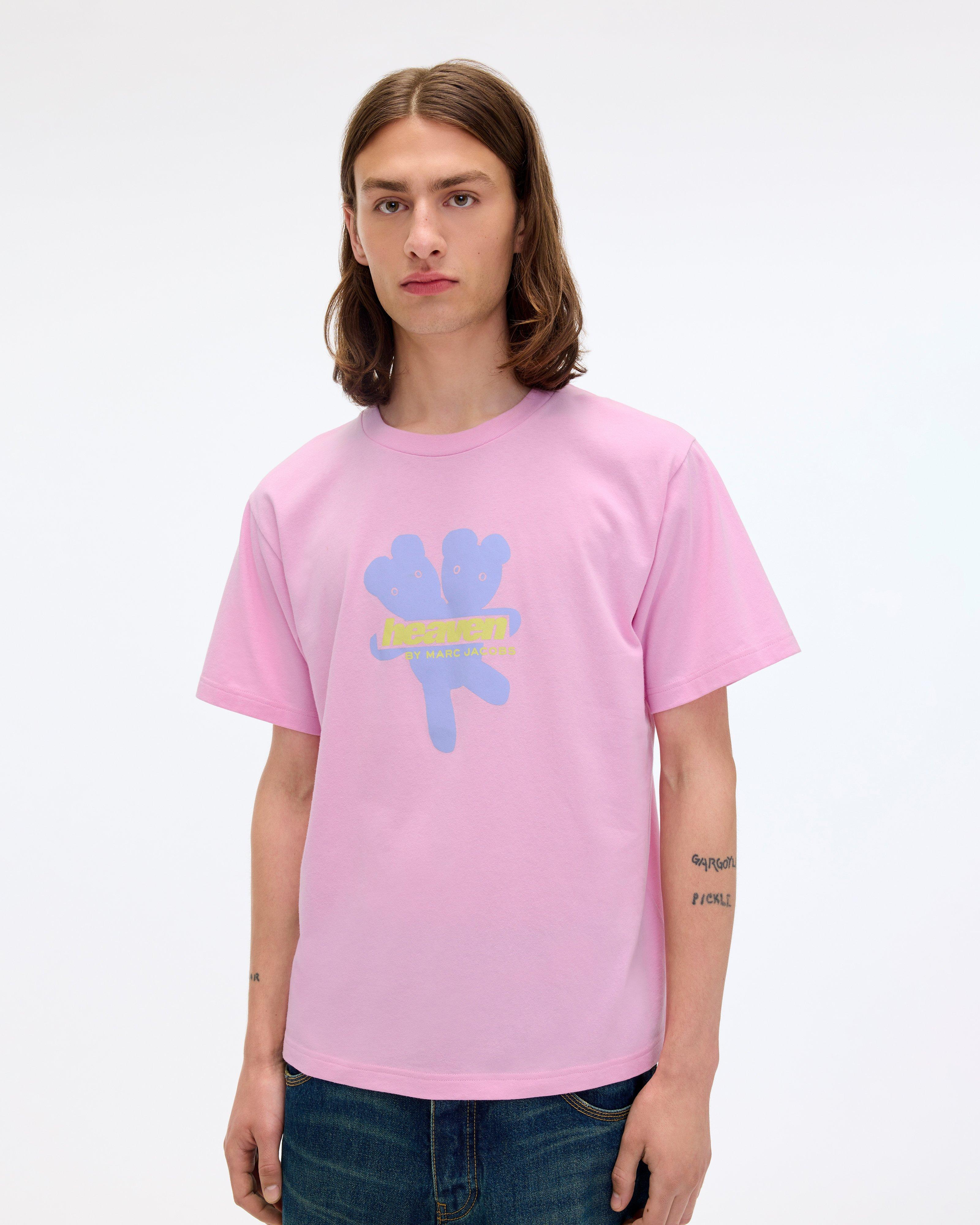 

Футболка с логотипом Heaven Marc Jacobs, розовый
