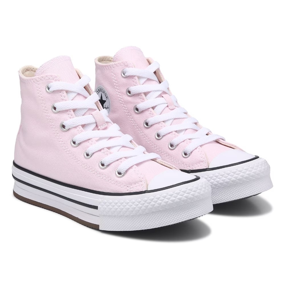 

Детские кеды на толстой подошве chuck taylor all star lift high top от Converse для малышей, sugar berry pink/white