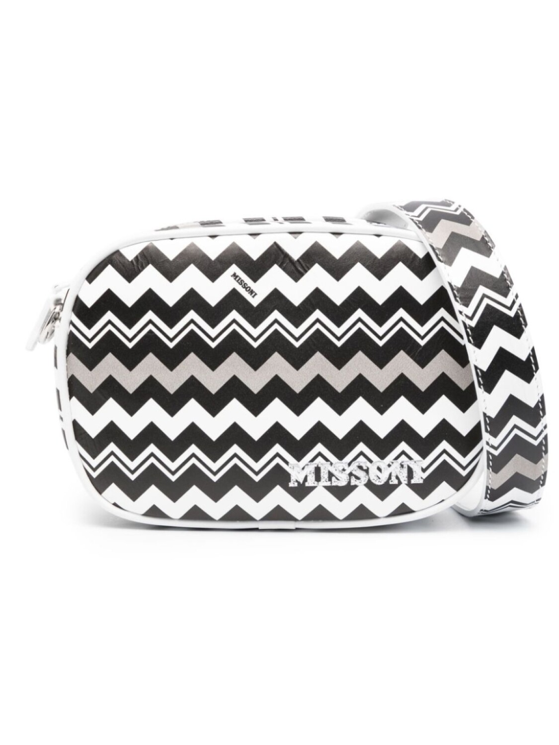 

Missoni Kids сумка на плечо с принтом, черный