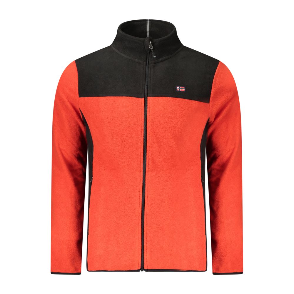 

Красный мужской свитер из полиэстера Geographical Norway