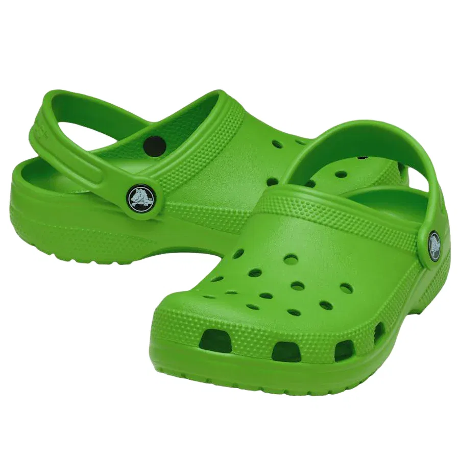 Классические сабо Crocs 'Crocs Green' 206991-30T, зеленый — фото 4