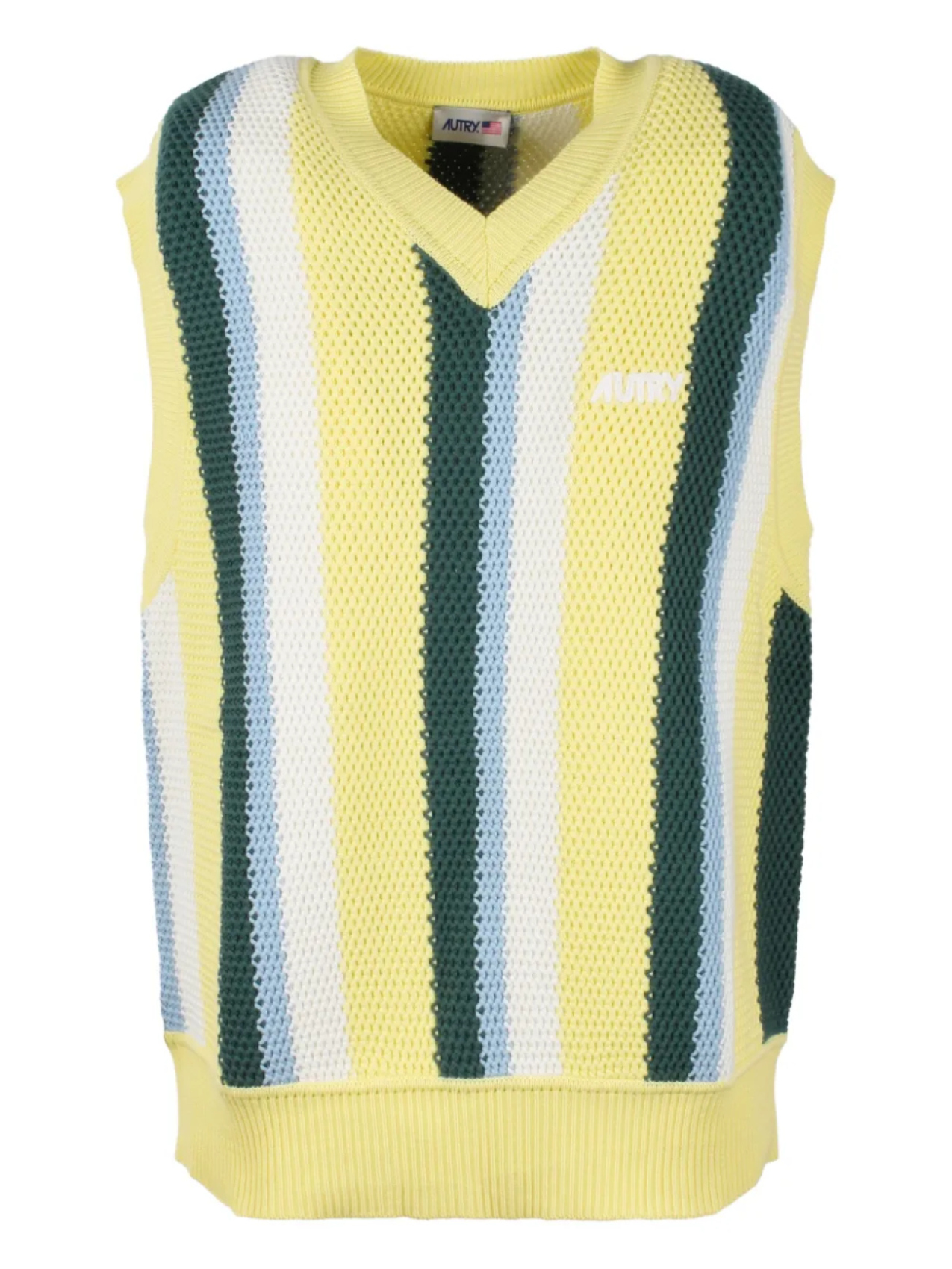 

Футболка Autry V-neck knitted vest, желтый