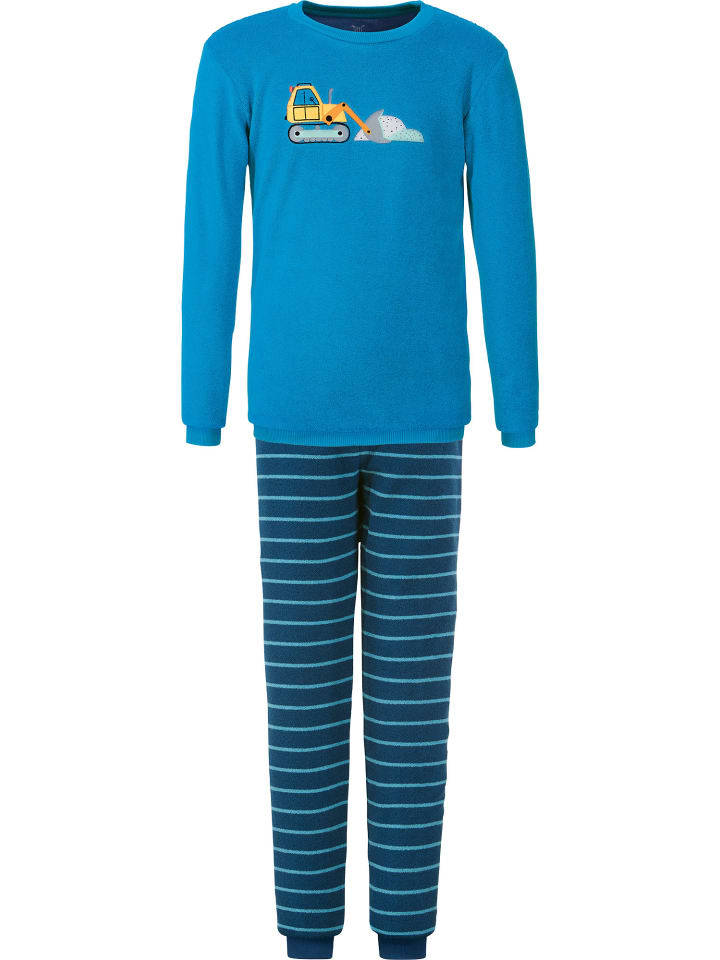

Erwin Müller Детская пижама из махровой ткани синего цвета