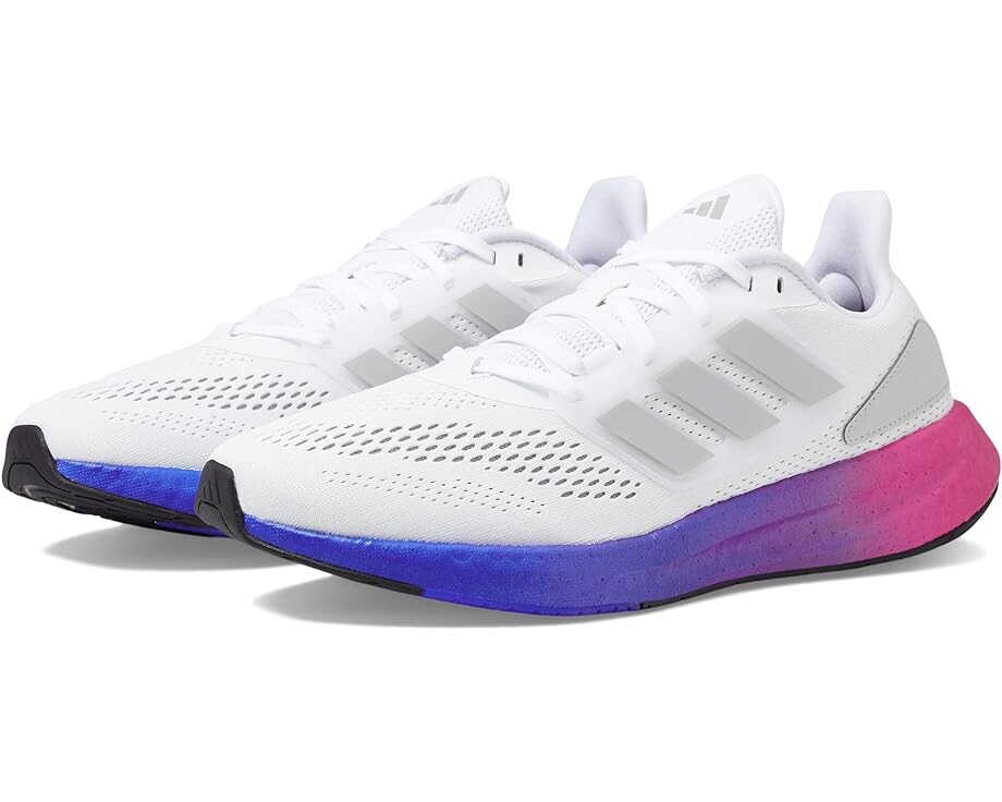 

Кроссовки Adidas Pureboost 22, цвет White/Grey/Lucid Blue