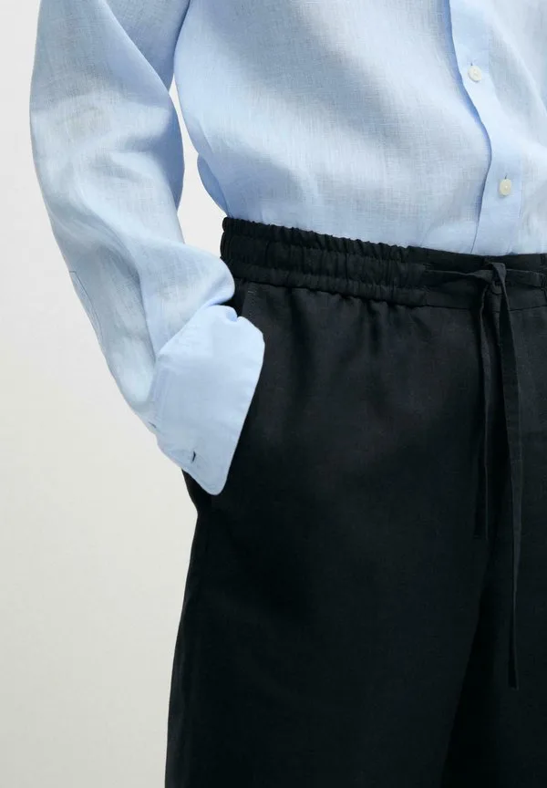 Шорты Massimo Dutti, Mottled Dark Blue — фото 4