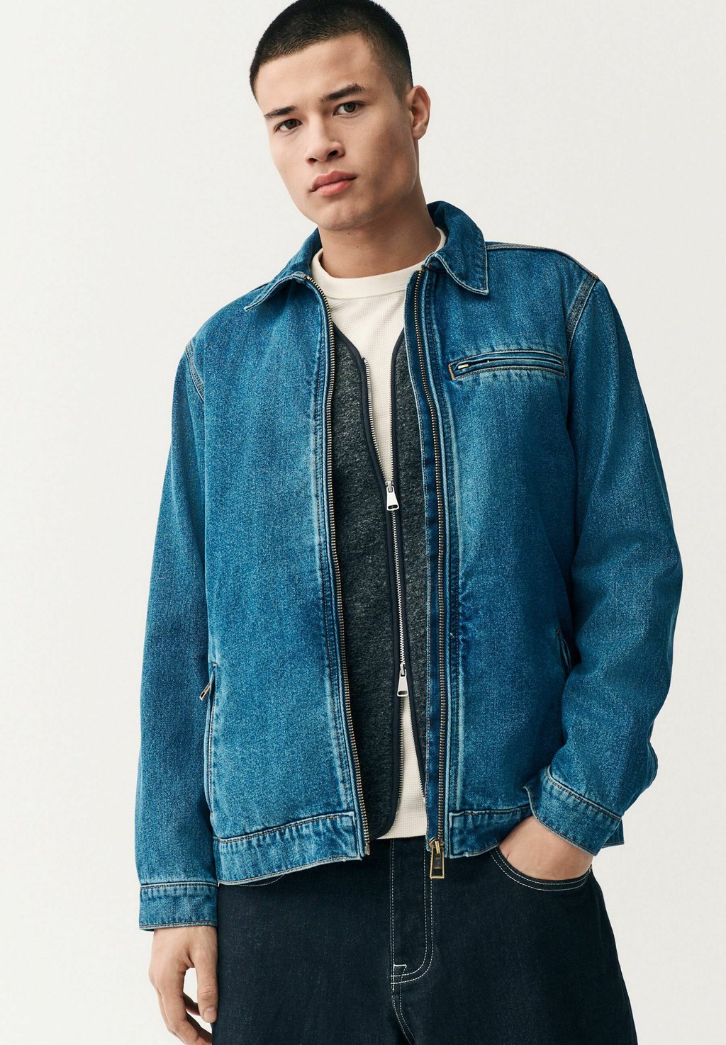 

Легкая куртка REGULAR FIT Next, синий