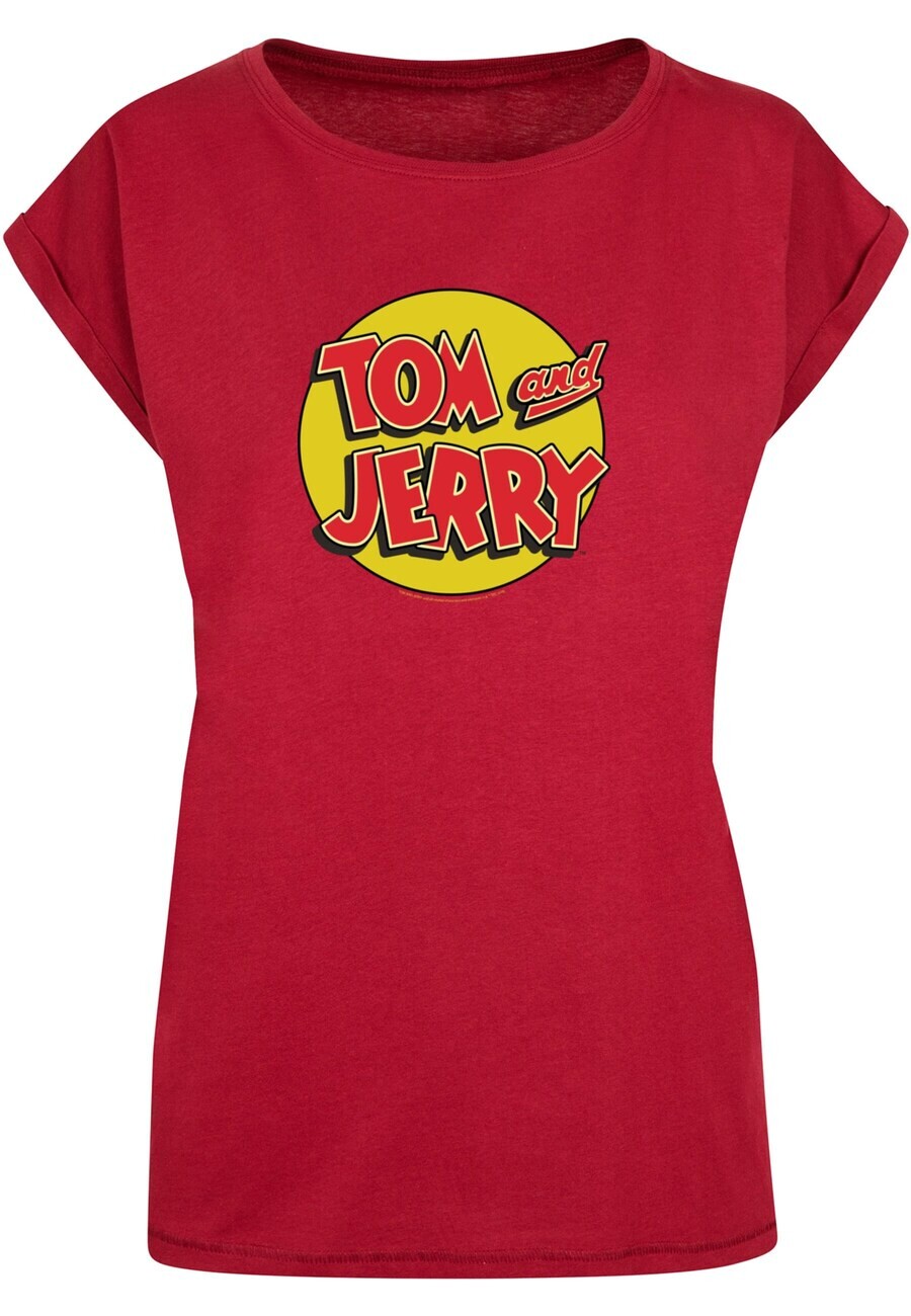 

Футболка ABSOLUTE CULT Shirt Tom and Jerry - Circle, бордовый