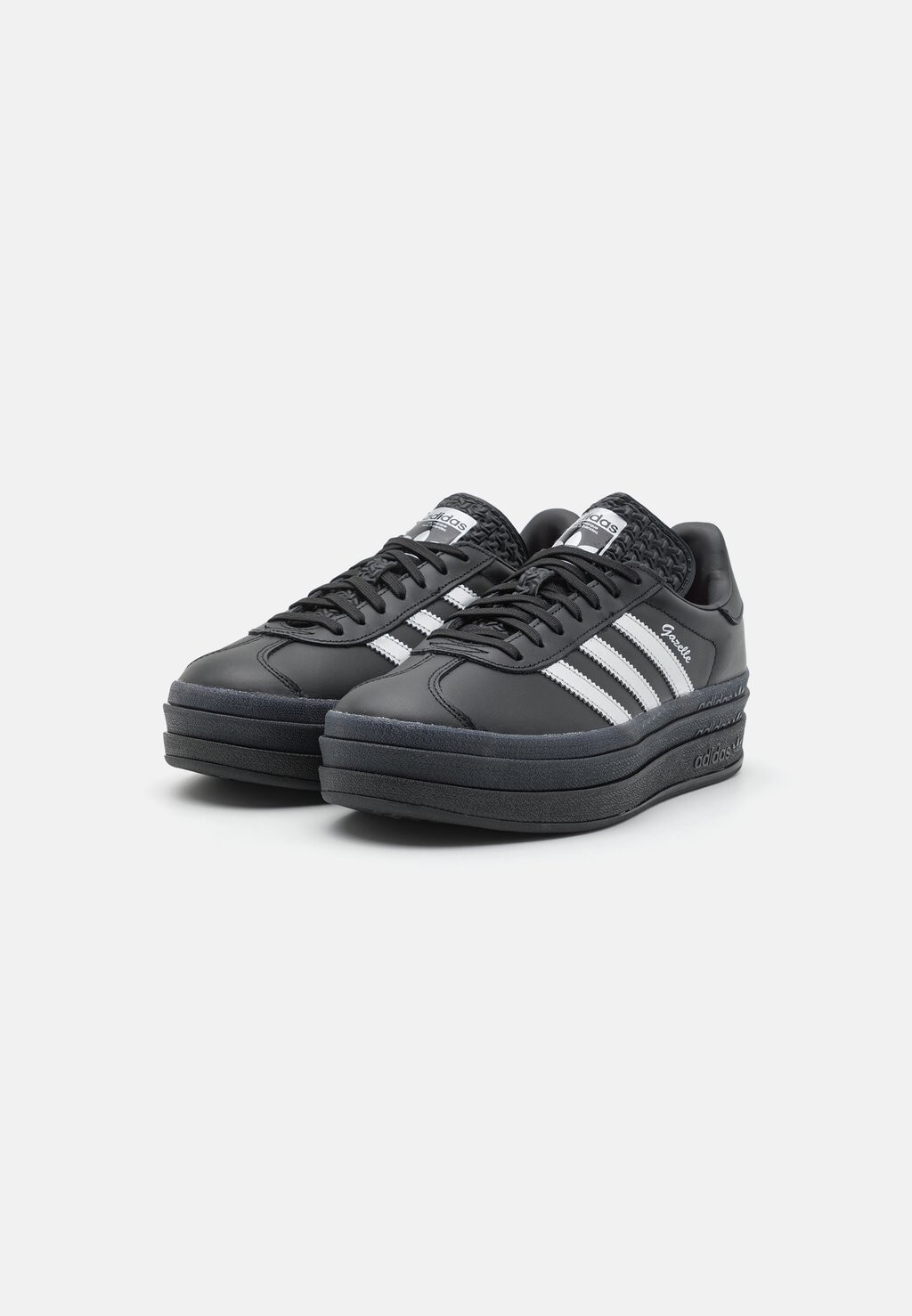 

Кроссовки на шнуровке PRIDE GAZELLE BOLD adidas, черный