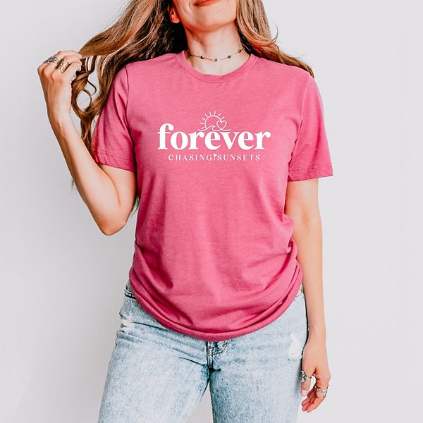 

Футболка с коротким рукавом Forever chasing sunsets Simply Sage Market, Raspberry, Зеленый, Футболка с коротким рукавом Forever chasing sunsets Simply Sage Market, Raspberry