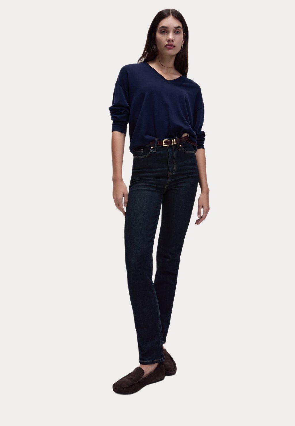 

Джинсы облегающего кроя SIENNA SUPERSOFT Marks & Spencer, синий