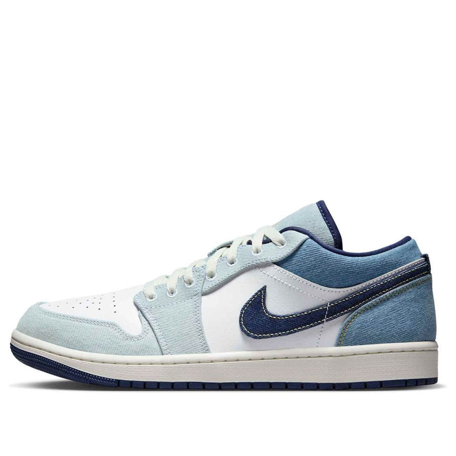 

Кроссовки Air Jordan 1 Low SE 'Denim Star Blue', синий
