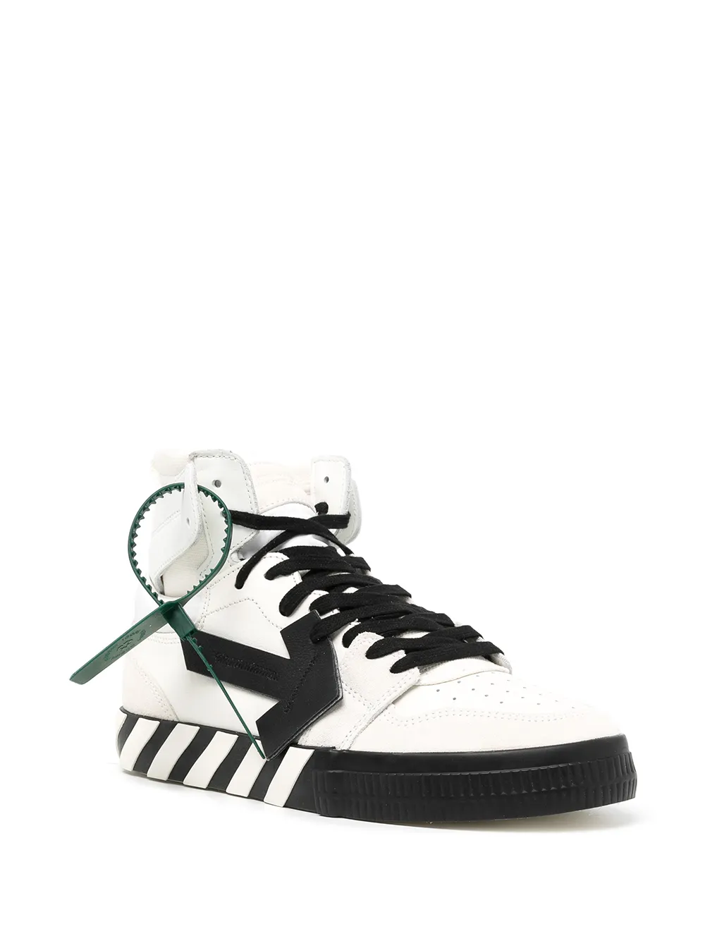 Высокие кеды Vulcanized OFF-WHITE, белый — фото 2