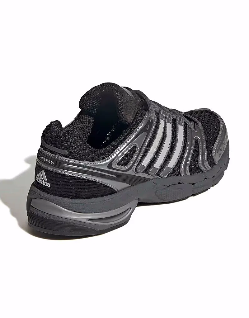 Кроссовки Adidas Originals Adistar Control 5 в черно-серебристом цвете — фото 4
