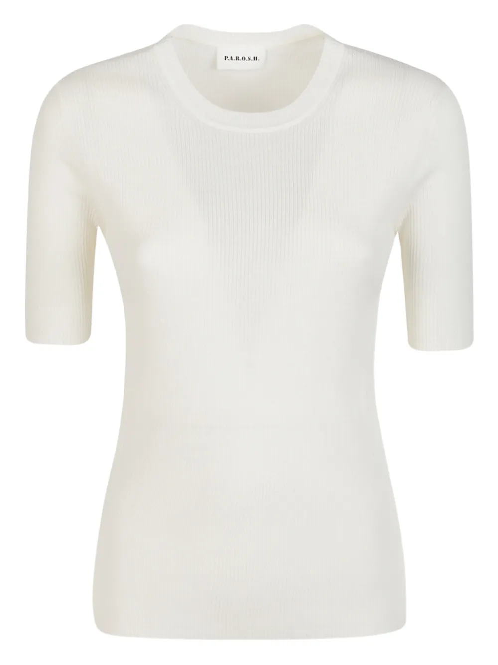 

Рифленая футболка Leila P.A.R.O.S.H., кремовый