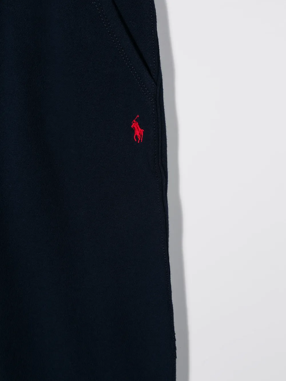 Спортивные брюки с вышитым логотипом POLO RALPH LAUREN KIDS, синий — фото 3