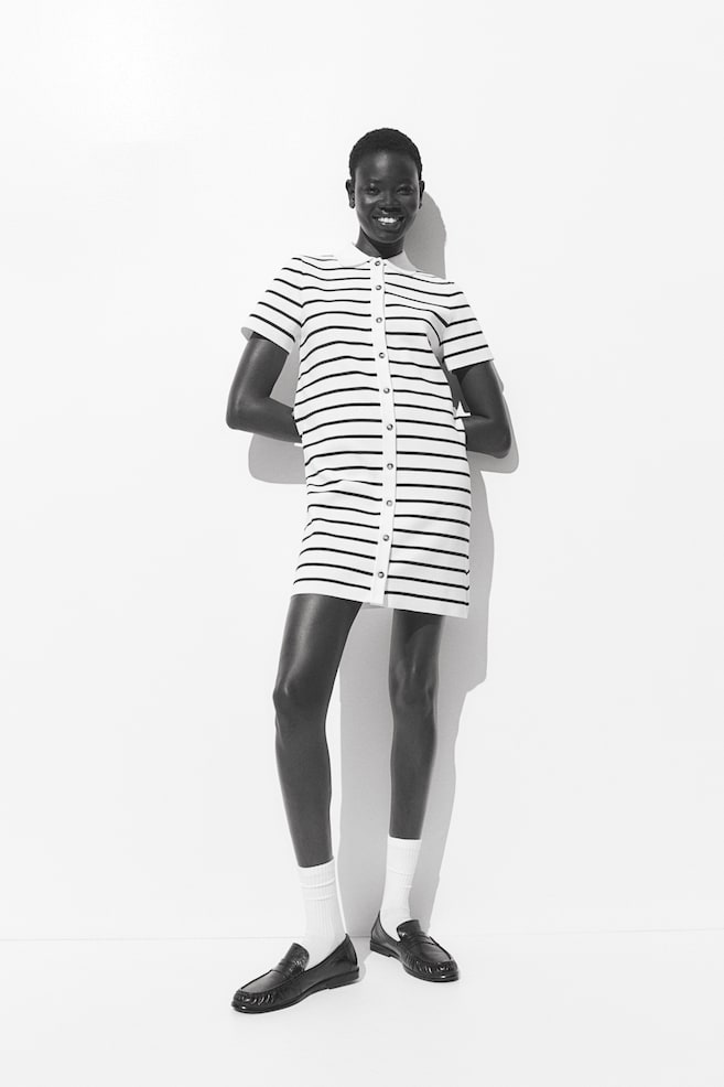 

Платье из тонкого трикотажа H&M, мультиколор