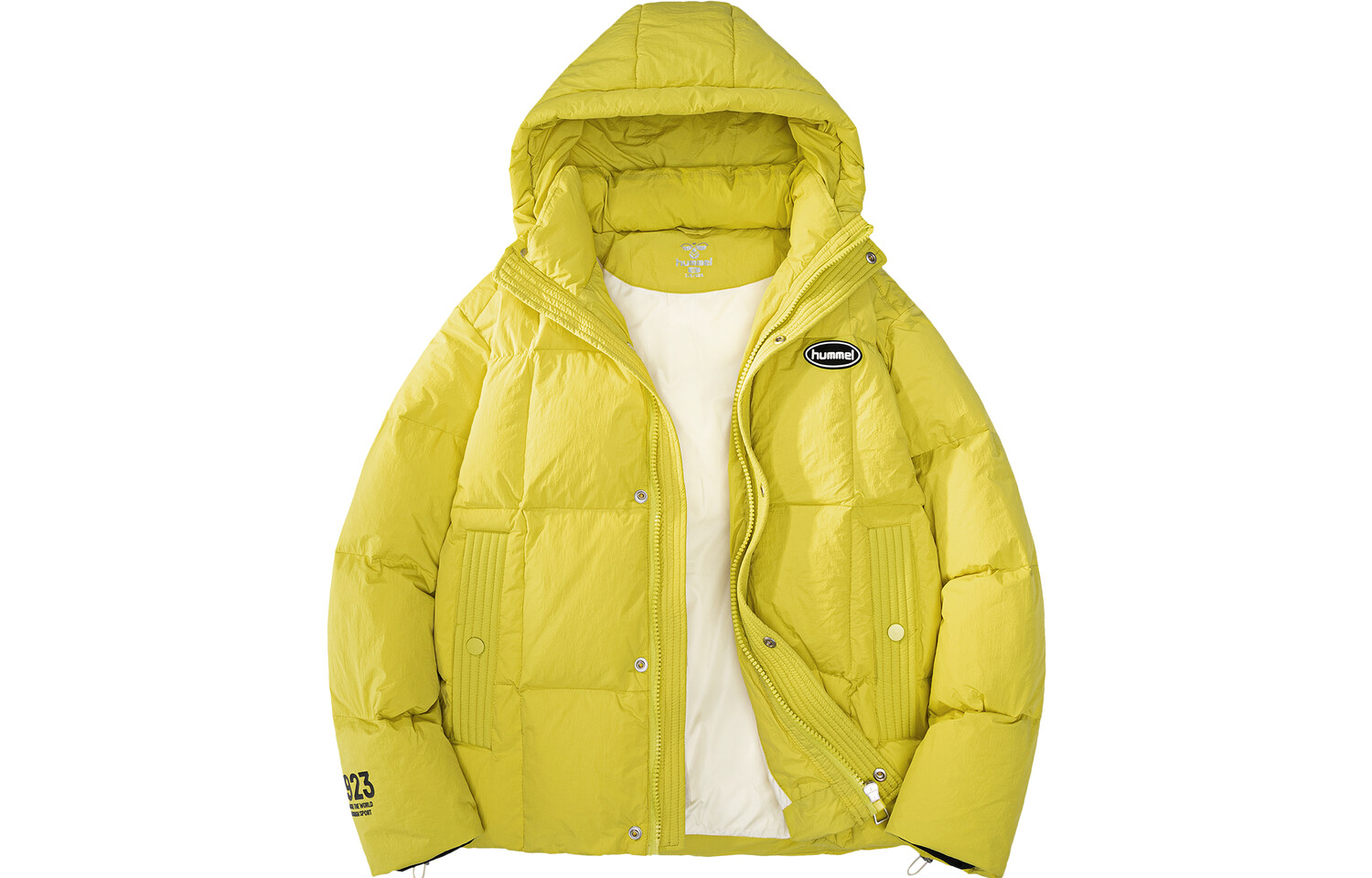 

Пуховик унисекс Hummel, черный