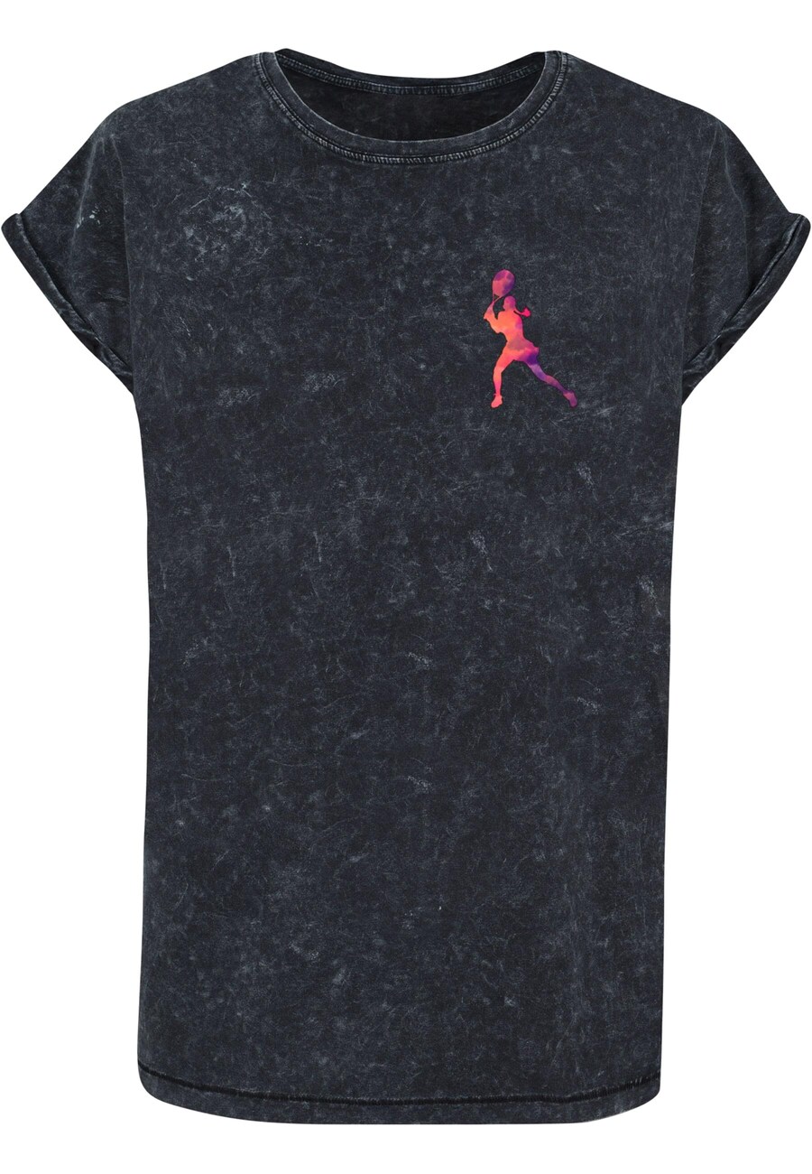 

Футболка Merchcode TENNIS WOMAN SILHOUETTE, черный