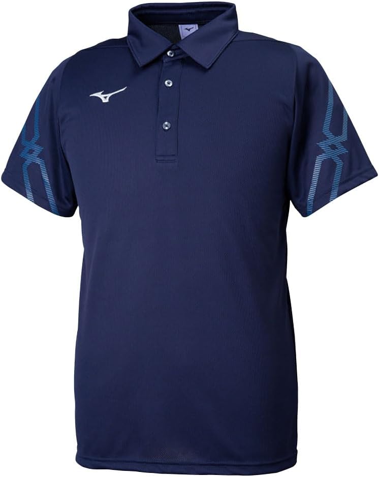 

Футболка-поло Mizuno Training Wear MCL 32MA9176, темно-синий