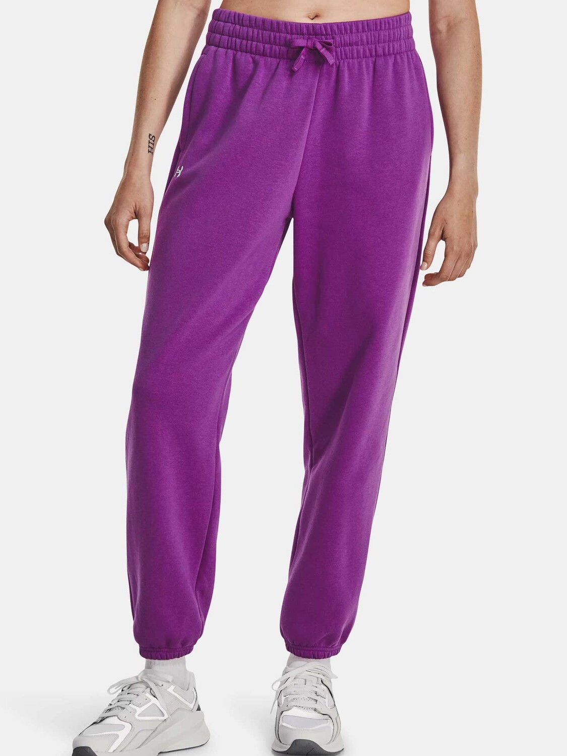 

Спортивные брюки Under Armour Rival Fleece OS, фиолетовый