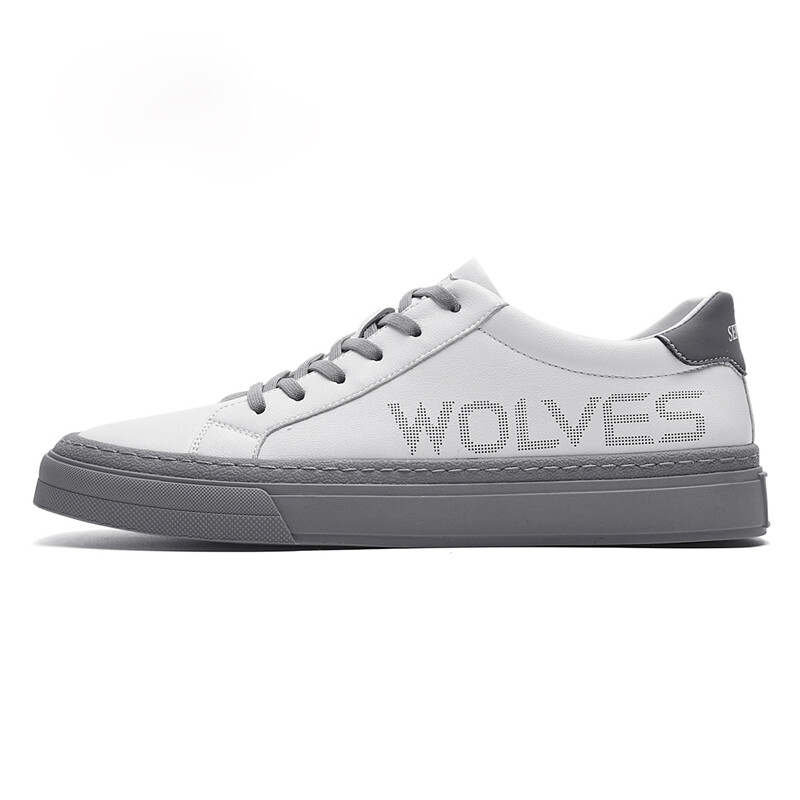 

Кеды мужские, обувь для скейтбординга низкая Septwolves, цвет White Gray