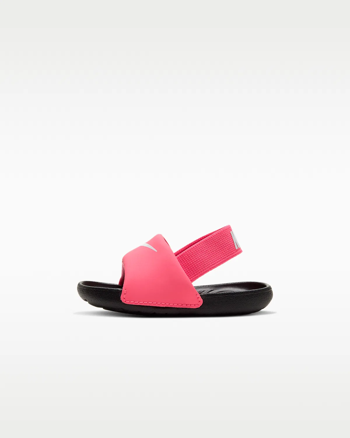 Слайды Nike Kawa для малышей, Digital Pink/Black/White — фото 2