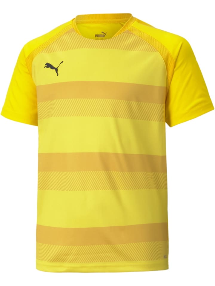 

Puma Спортивная футболка "TeamVISION Jersey Jr" желтого цвета