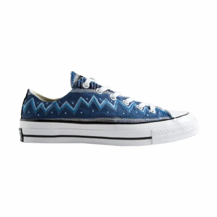 Кеды Converse Chuck Taylor All Star Stussy 70 Ox синие — фото 3
