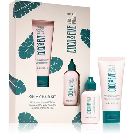 

COCO & EVE Like A Virgin Суперпитательная маска для волос 212 мл + набор Miracle Elixir 50 мл