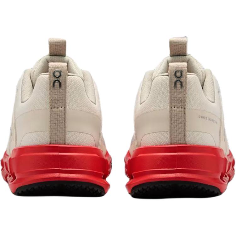 Кроссовки для бега Cloudswift 4 Breathable Support Low Top для детей On, бежевый/красный — фото 4