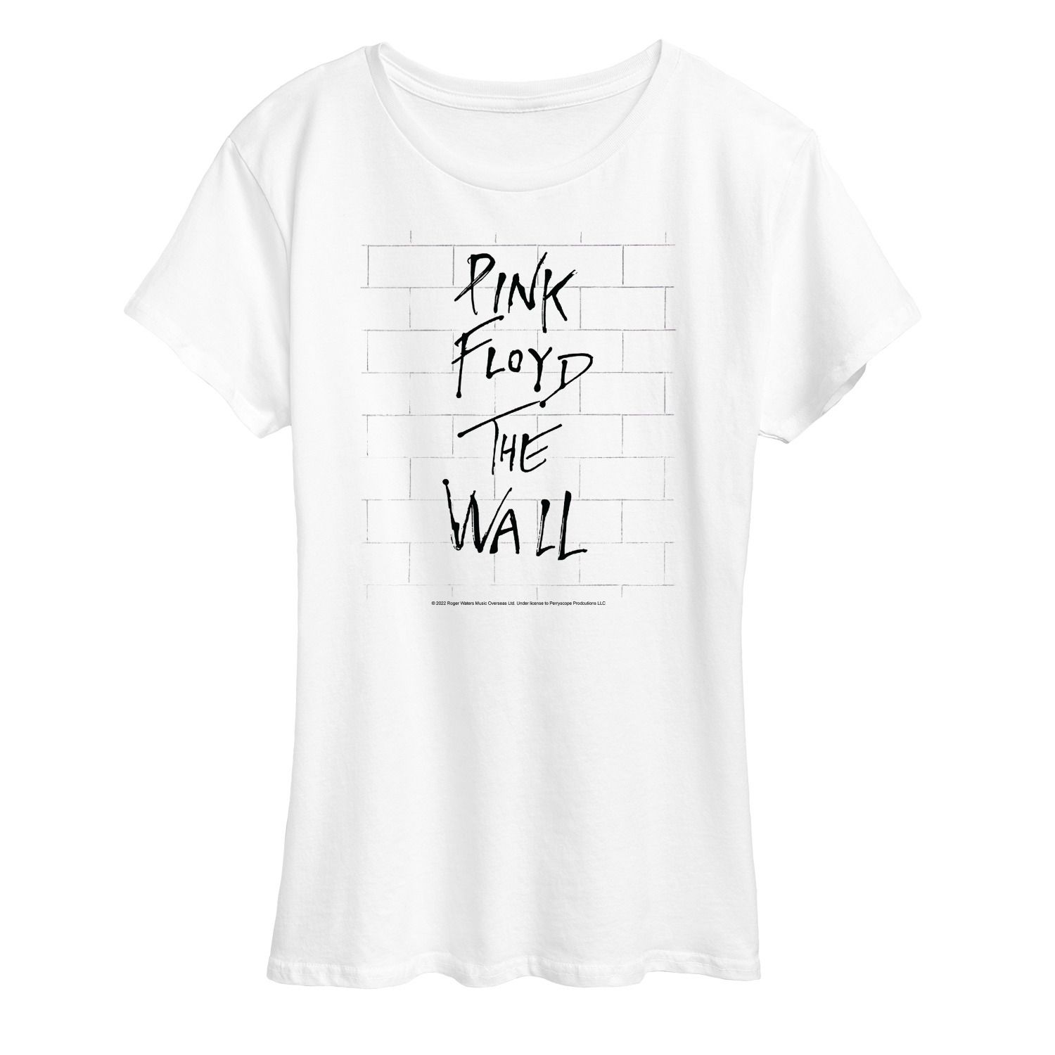 

Женская футболка с рисунком Pink Floyd The Wall Licensed Character