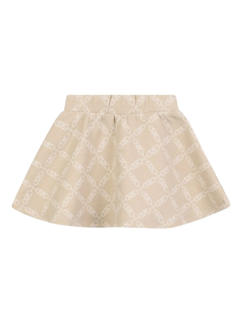 Комплект из топа и юбки с узором MK Empire Michael Kors Kids, нейтральный — фото 2