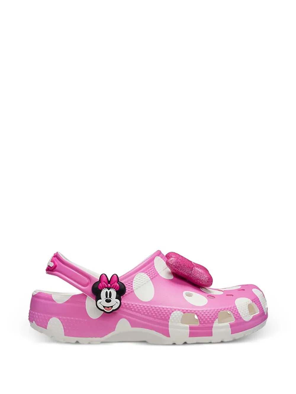Классические сандалии Минни Маус Crocs Kids, розовый