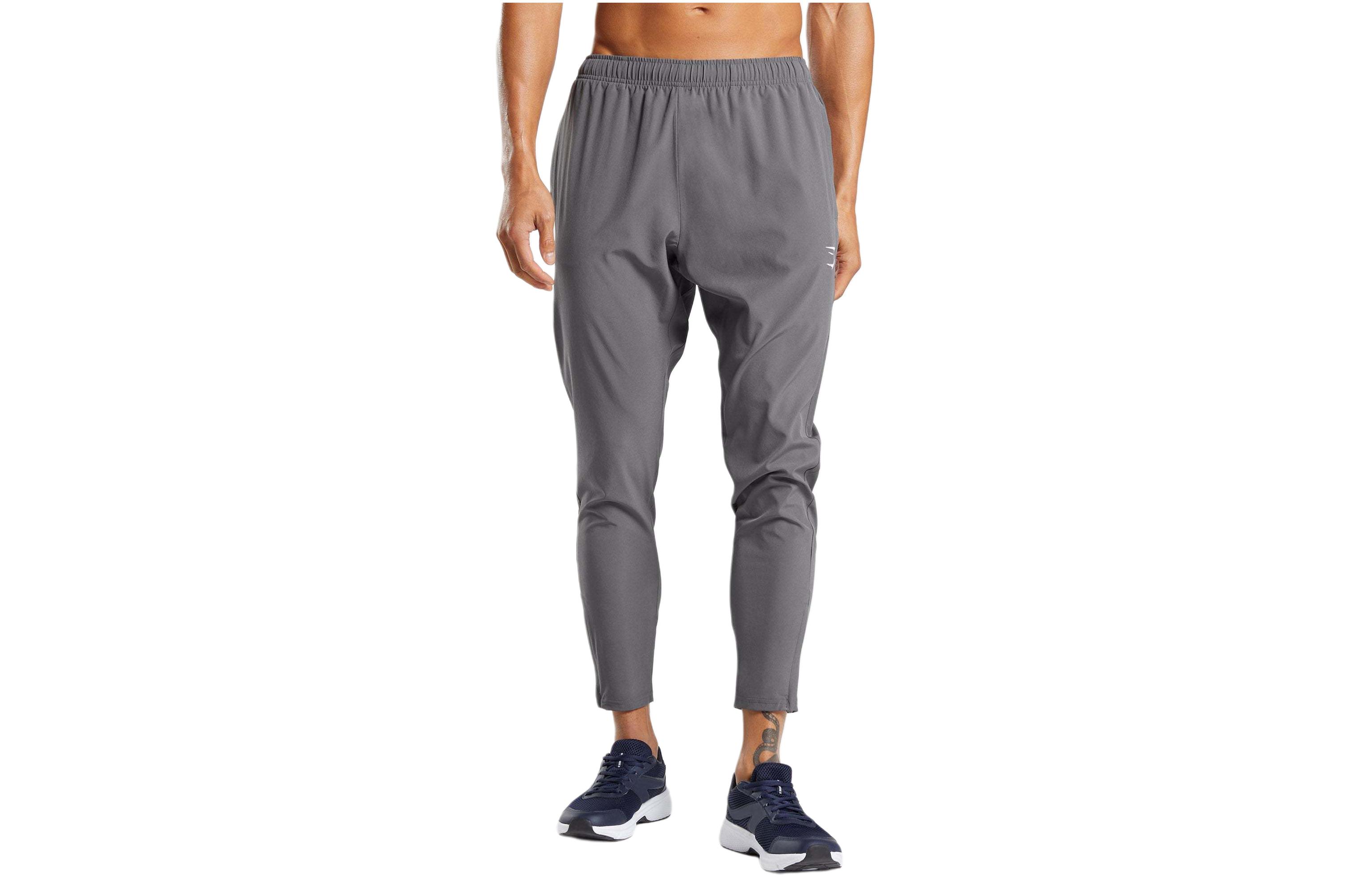 

Прибывшие Тканые Джоггеры Вязаные Спортивные Штаны Мужские Серые GYMSHARK