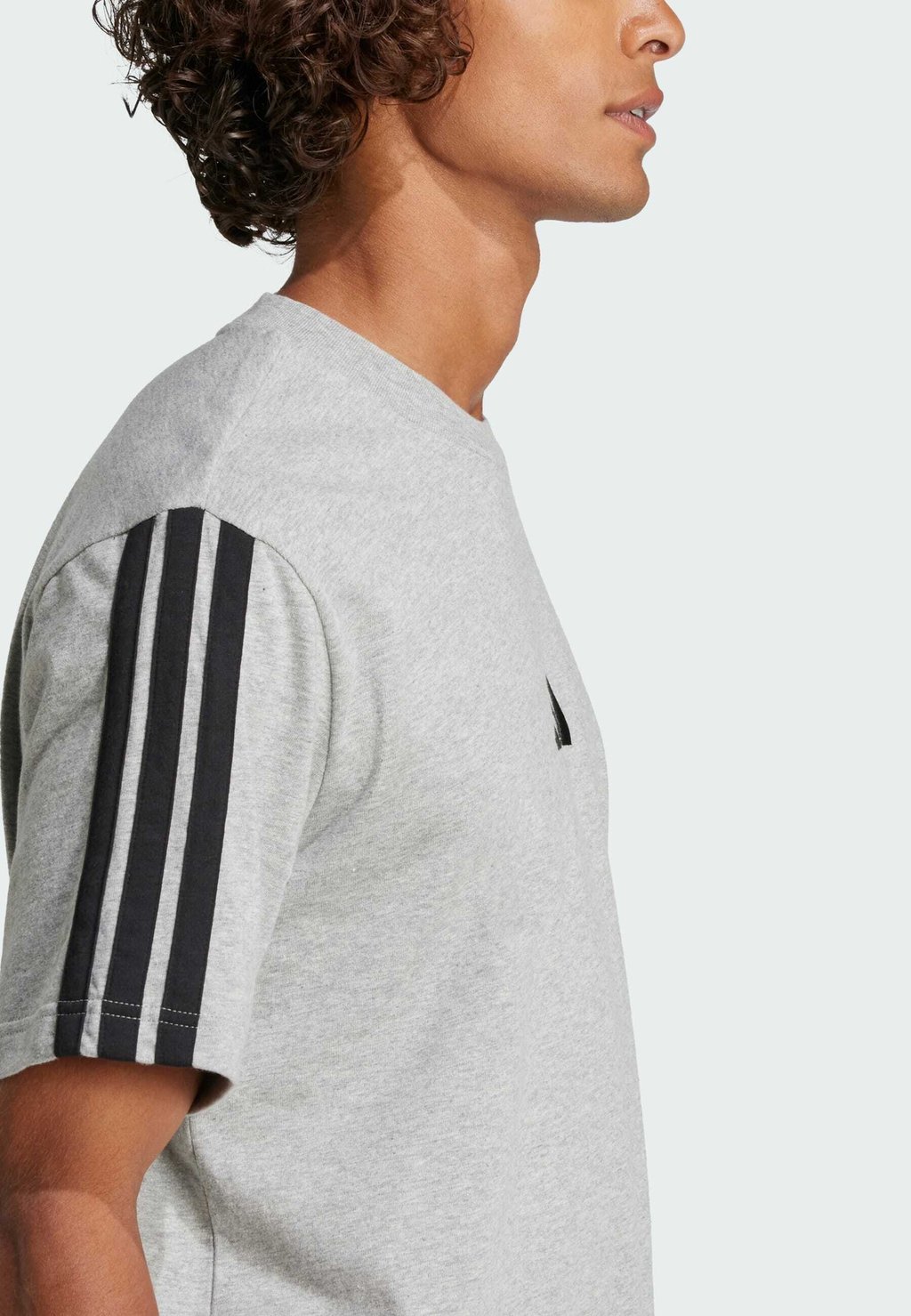 Футболка с принтом adidas Sportswear, серый — фото 4