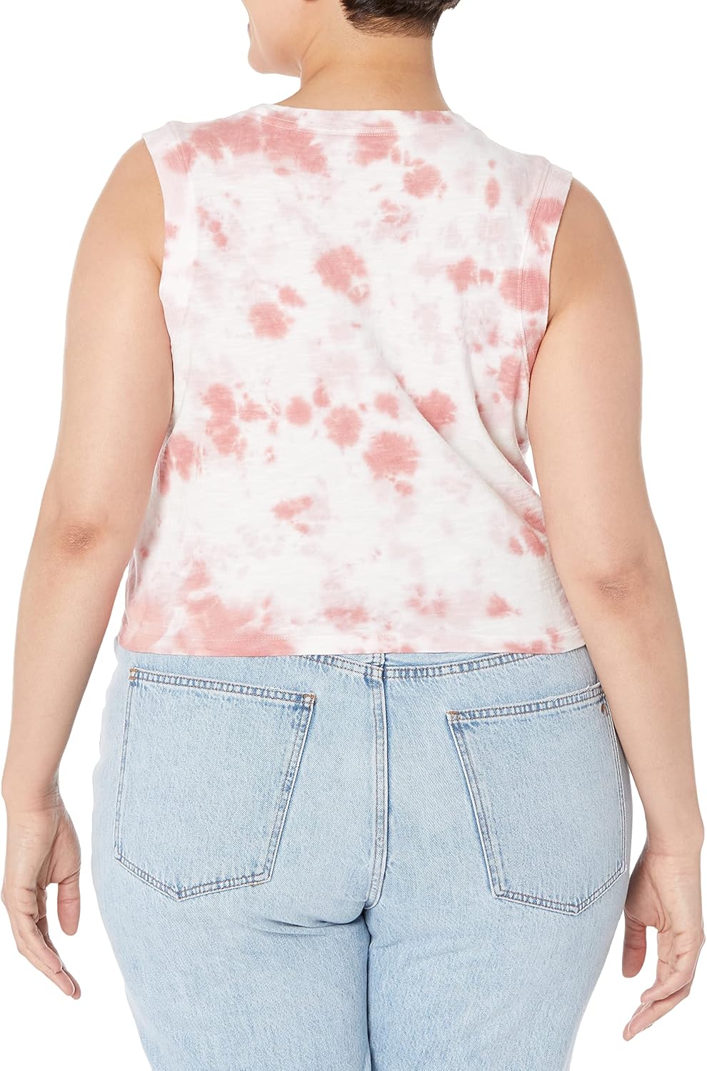 Женская футболка Calvin Klein Jeans с коротким рукавом и принтом тай-дай, Mojave — фото 2