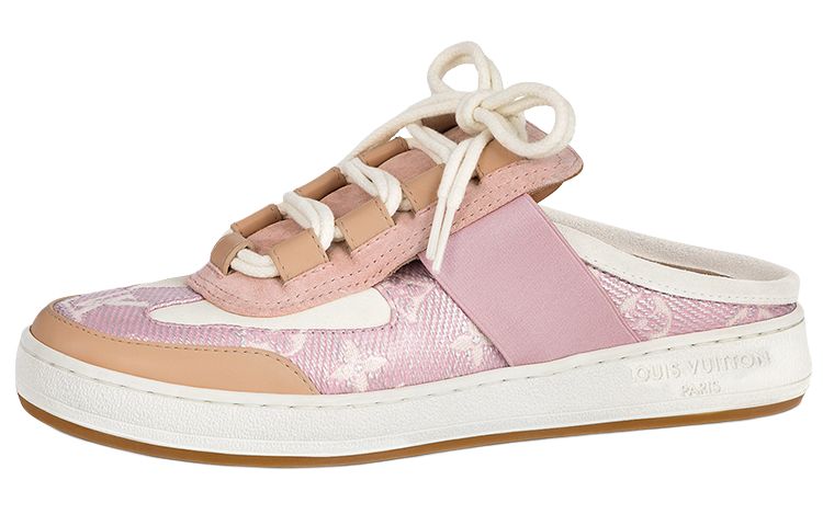 LOUIS VUITTON Женские мюли Lous Mules «Pink Monogram»